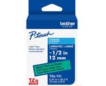 Brother Genuine P-Touch TZe Black Print on Green Label Tape (TZe731), La... - $25.40