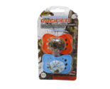 Realtree Xtra Colors 2 Pack Orthodontic Pacifier - New - Orange &amp; Blue - $8.99