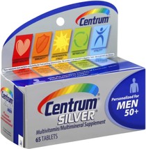 Centrum Silver Men 50+ Multivitamin Tablets 65 ea - £27.86 GBP