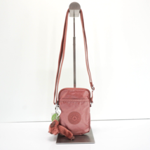 Kipling Tally Mini Crossbody Phone Bag KI0272 Polyamide Copper Metallic $49 NWT - £31.42 GBP