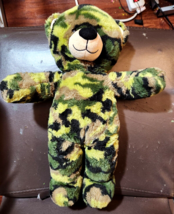 Camo Build a Bear 17 Plush retired military army marines babw stuffed camouflage - £5.13 GBP