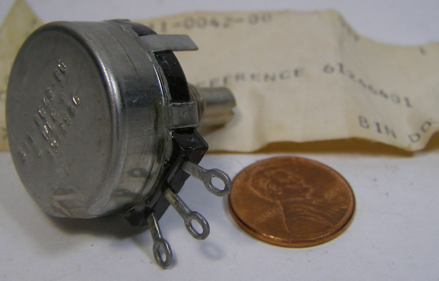 A &amp; B 311-0042-00 2 MEG 19-7836 PRECISION POTENTIOMETER A-144 - $5.99