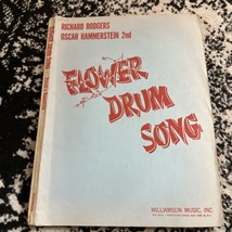 Flower Drum Song Rodgers &amp; Hammerstein Musical Vocal Score Sheet Music 1959 - £51.51 GBP