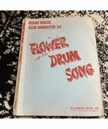 Flower Drum Song Rodgers &amp; Hammerstein Musical Vocal Score Sheet Music 1959 - £51.09 GBP