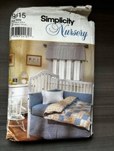 Simplicity 9315 Shabby Chic Nursery  Sewing Pattern Nursery Accessories - £11.47 GBP