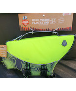 NEW Arcadia Trail Dog Safety Yellow Life Jacket Medium Girth 23.5&quot;-31&quot; - $24.38 CAD