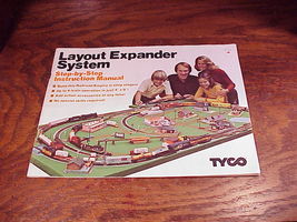 1975 Tyco Layout Expander System Instruction Manual Book, for Model Railroads - £7.81 GBP