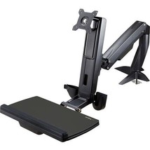 Startech Sit Stand Monitor Arm - Desk Mount Sit-Stand Workstation up to 27inch V - £661.03 GBP
