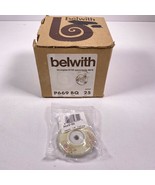 Belwith P669-BQ Round Backplate Ceramic Floral Kitchen Cabinet Door &amp; Dr... - $561.02 MXN
