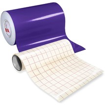 651 Gloss Purple Adhesive Craft Vinyl For Cameo, Cricut &amp; Silhouette Inc... - £11.84 GBP