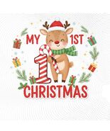 Baby My First Christmas PNG: holiday art (Digital Download) - $2.95