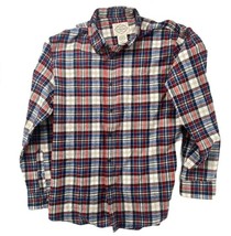 St Johns Bay Shirt Men&#39;s Size X-Large Quilted Flannel  Plaid Tartan Long... - $14.84