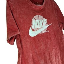 Nike Futura Washed Basketball Graphic Tee Just Do It Swoosh T-shirt Men&#39;s Size M - £7.58 GBP