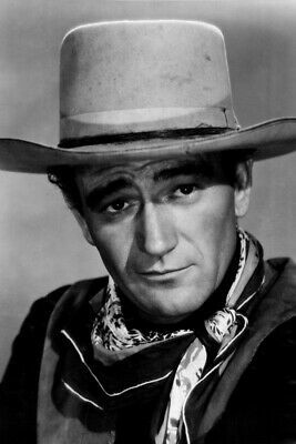 John Wayne in classic western wear circa 1940&#39;s 4x6 inch real photo - $4.75