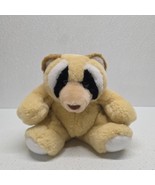 Rare 24k Polar Puff Joey Yellow Raccoon Plush Vintage 1990 - €39,65 EUR