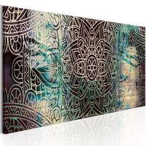Tiptophomedecor Stretched Canvas Zen Art - Mandala: Knot Of Peace - Stretched &amp;  - £71.17 GBP+
