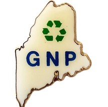1990s Maine Gross National Products Pin Enamel Filled Vintage GNP 1 F6E - $379.94 MXN