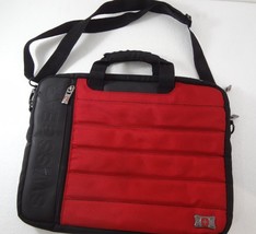 Swissgear Wenger 15&quot; Laptop Tablet Sleeve Notebook Carrying Case Red &amp; Black - £28.59 GBP