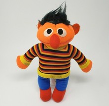 12&quot; Vintage Hasbro Softies Ernie Sesame Street Stuffed Animal Plush Toy Doll - £21.57 GBP