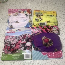 Lot 4 - Protective Face Cover Mask Children 3+ Minnie, Sponge Bob, Princess + - £3.70 GBP