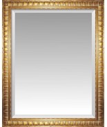 Custom Luxury Beveled Wall Mirror with Ornate Brass Antique Finish Wood ... - £290.37 GBP+