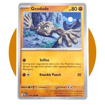 Scarlet &amp; Violet 151 Pokemon Card (C5): Geodude 074/165 - £1.50 GBP