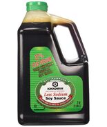 BestBy07/26 Kikkoman Lite Soy Sauce 64oz Bottle Pack of 1 - $622.41 MXN