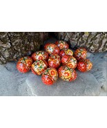 Set of 9 Small Wooden eggs Decorate for Easter Gift Pysanky Pysanka Hend... - £8.47 GBP