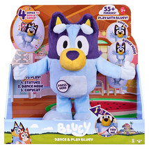 Bluey Dance and Play 14&quot; Animated Plush | Age 3+ Over 55 Phrases and Songs - £37.80 GBP
