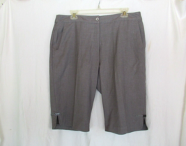 E P Pro shorts golf tennis Bermuda Size 14 gray inseam 13&quot; - £11.23 GBP