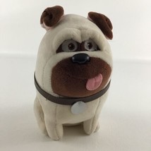 Ty Beanie Babies Secret Life Of Pets Mel Puppy Dog 7&quot; Plush Bean Bag Stuffed Toy - £11.64 GBP