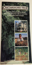 Vintage Chattahoochie Trace Brochure Eufaula Alabama BRO3 - $4.94