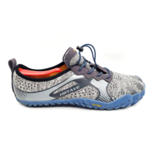 HIITAVE Barefoot Trail Running Shoes Men’s 9.5 Grey Blue - $24.70