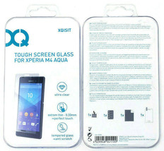 Tough Tempered Glass Screen Protector For Sony Xperia M4 Aqua Genuine XQ... - £5.46 GBP