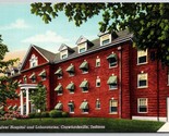 Culver Hospital and Laboratories Crawfordsville Indiana IN UNP Linen Pos... - $6.88