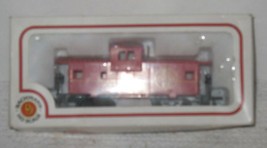 Vintage Bachmann ATSF 999628 Santa Fe Red Caboose Model Railroad Train Car HO - £6.98 GBP