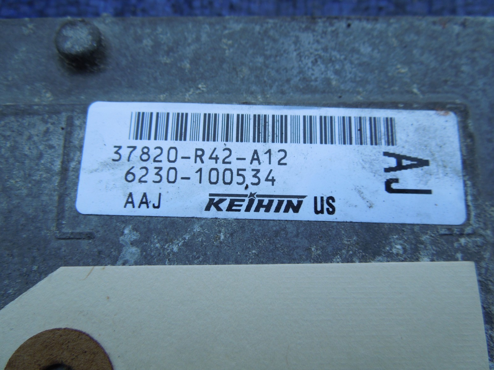 08-10 Honda Accord K24 manual transmission engine computer ECM 37820-R42-A12 ECU Item image 2