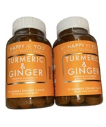 2x Be Happy Be You Turmeric &amp; Ginger Anti-oxidant, Anti-Inflammatory, 90... - $746.75 MXN