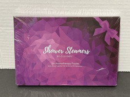 Shower Steamers by Cleverfy 6 Aromatherapy Shower Fizzies with Essential... - $11.87