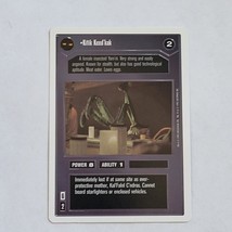 Star Wars SWCCG Premiere Kitik Keed&#39;kak White Border DS Decipher - $1.19