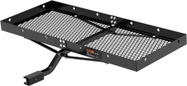 Curt 18110 48 X 20-Inch Tray Hitch Cargo Carrier, 300 Lbs, In Adapter Shank. - £112.92 GBP