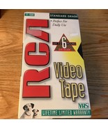 RCA T-120 VHS Up To 6 Hours Hi-Fi Stereo Video Tape set Of 2 - $146.52 MXN