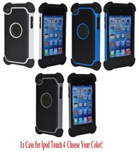 Premium Deluxe Hard Case Cover skin for Ipod Touch 4 4G 4th gen A1367 Pr... - $39.43