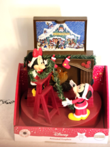 Christmas Disney The House of Mickey Mouse Animated Light Up Musical Fir... - $34.99