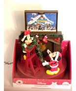 Christmas Disney The House of Mickey Mouse Animated Light Up Musical Fir... - $34.99