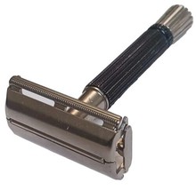 Gillette Black Handle Super Speed Vintage Double Edge Safety Razor R4 1971 R-4 - £14.77 GBP