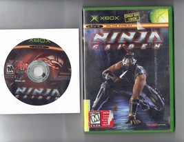 Ninja Gaiden video Game Microsoft XBOX Rare VHTF Disc &amp; Case - £15.09 GBP