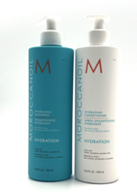 Moroccanoil Hydrating Shampoo &amp; Conditioner/All Hair Types 16.9 oz Duo - £64.27 GBP