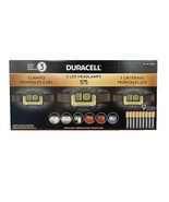 Duracell 575 Lumens COB Headlamp 3 Pack, 6 Lighting modes with UV Beam 1... - £23.93 GBP