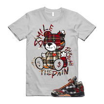 Plaid 5 Patchwork Total Orange AJ5 Air Checked-And-Flecked T Shirt Match... - £23.97 GBP+